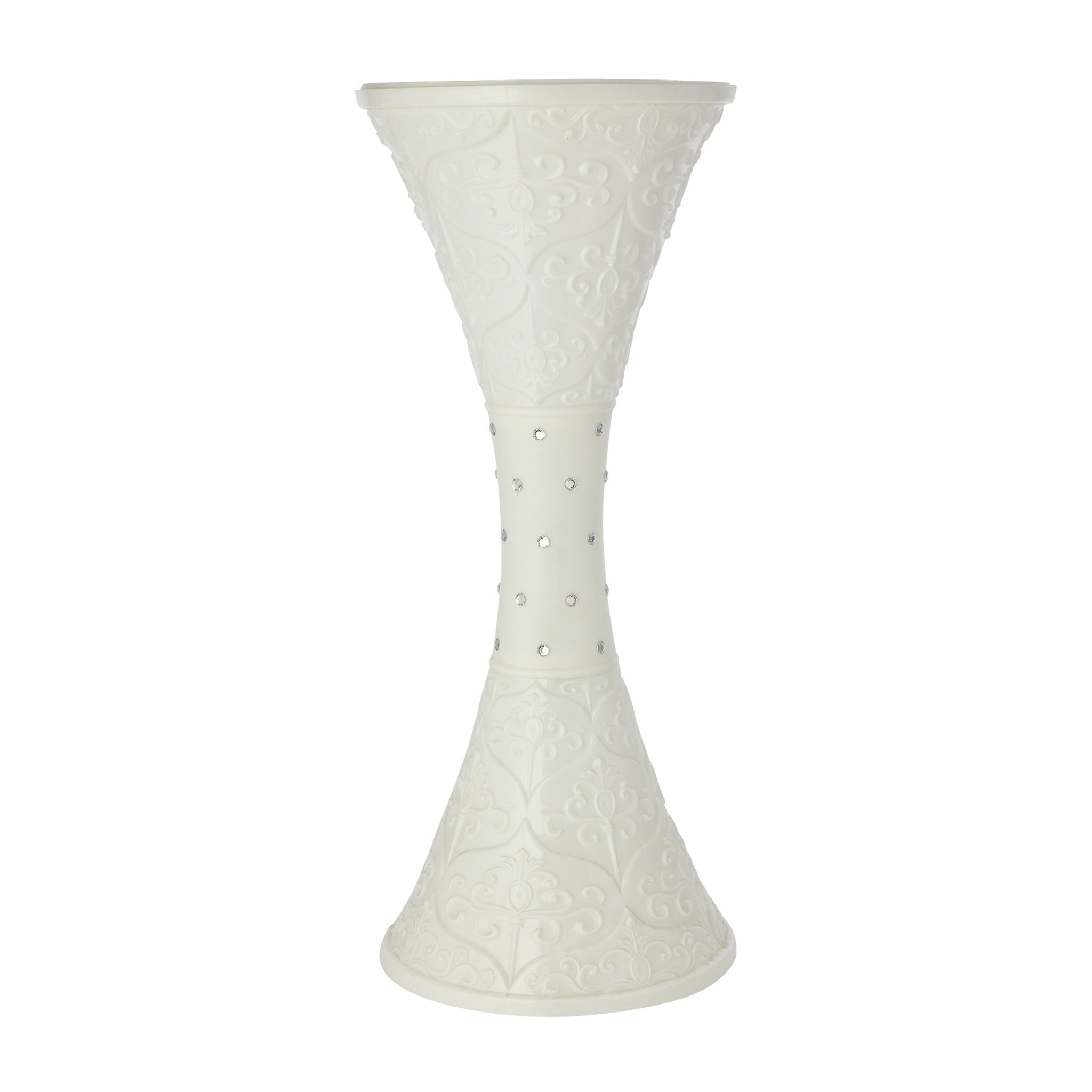 LED Plastic Hurricane Pillar